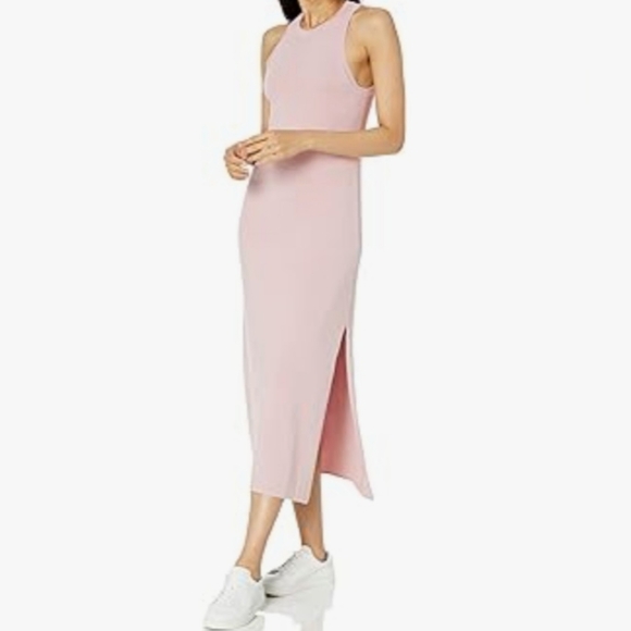 The Drop Dresses & Skirts - Chic Pink Midi Dress By The Drop Size Medium Sleeveless